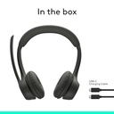 Logitech Audífono Zone 300 con micrófono Bluetooth Negro (981-001406)