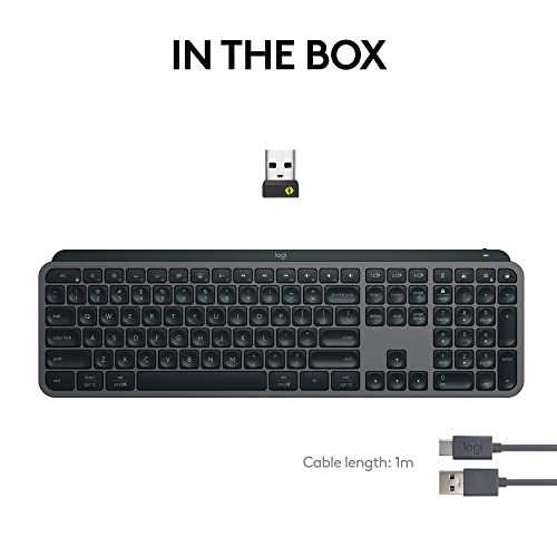 Logitech Buy Mx Keys S Keyboard - Full-Size or Mini | in Graphite