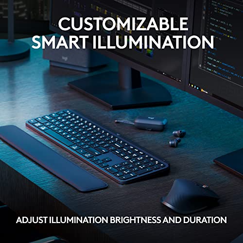 Logitech Buy Mx Keys S Keyboard - Full-Size or Mini | in Graphite