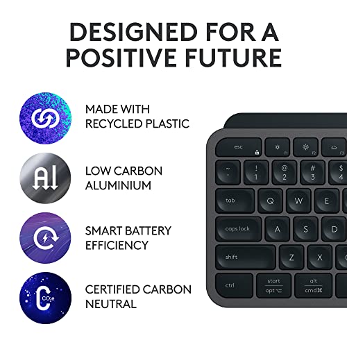 Logitech Buy Mx Keys S Keyboard - Full-Size or Mini | in Graphite