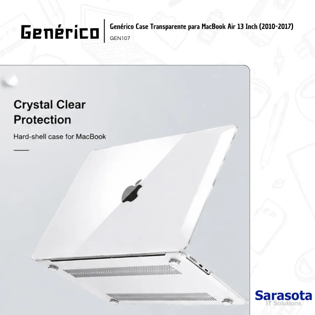 GEN107 Case Transparente para MacBook Air 13 Inch (2010-2017) (1).webp