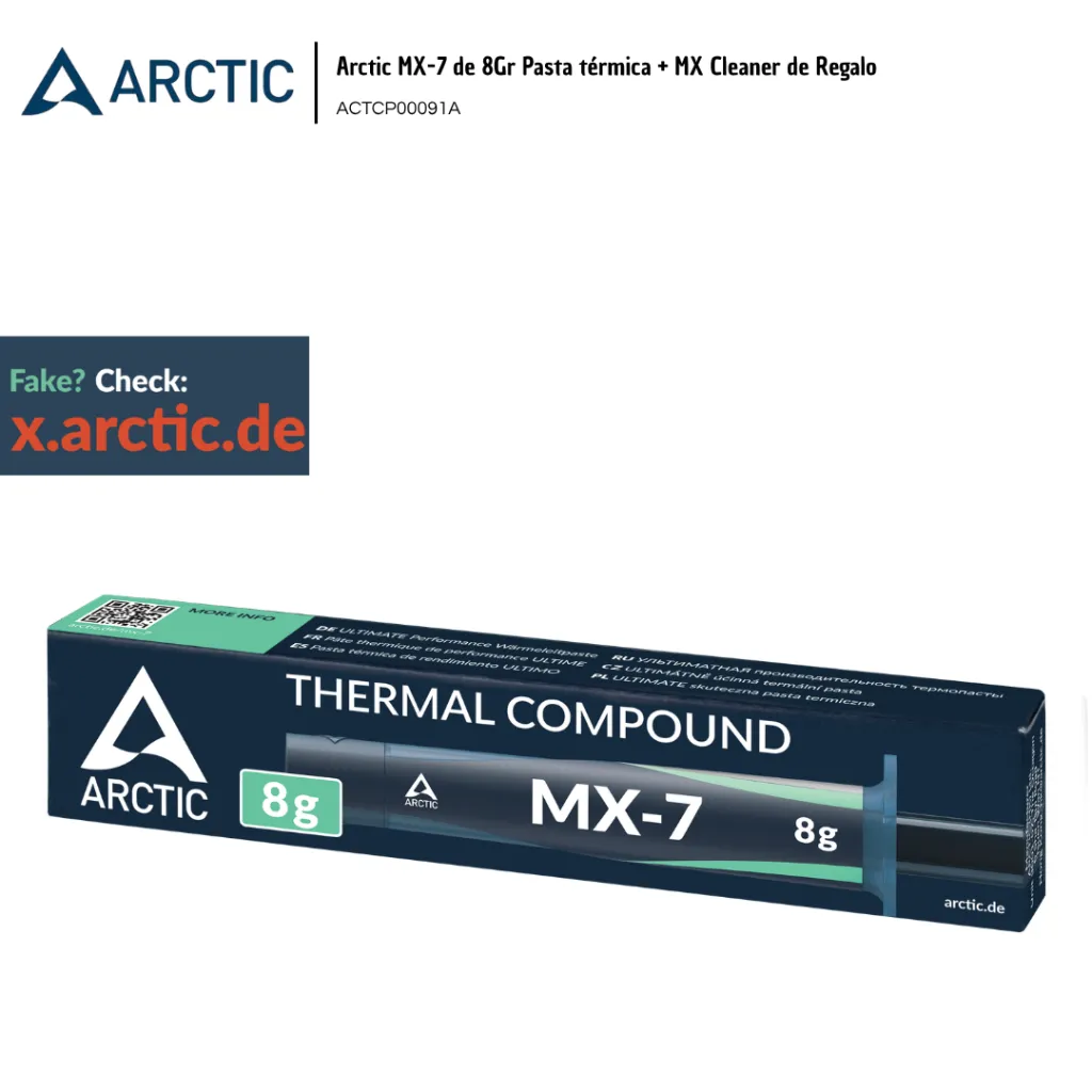 ARC016 Arctic MX-7 de 8Gr Pasta térmica + MX Cleaner de Regalo ACTCP00090A (3).webp