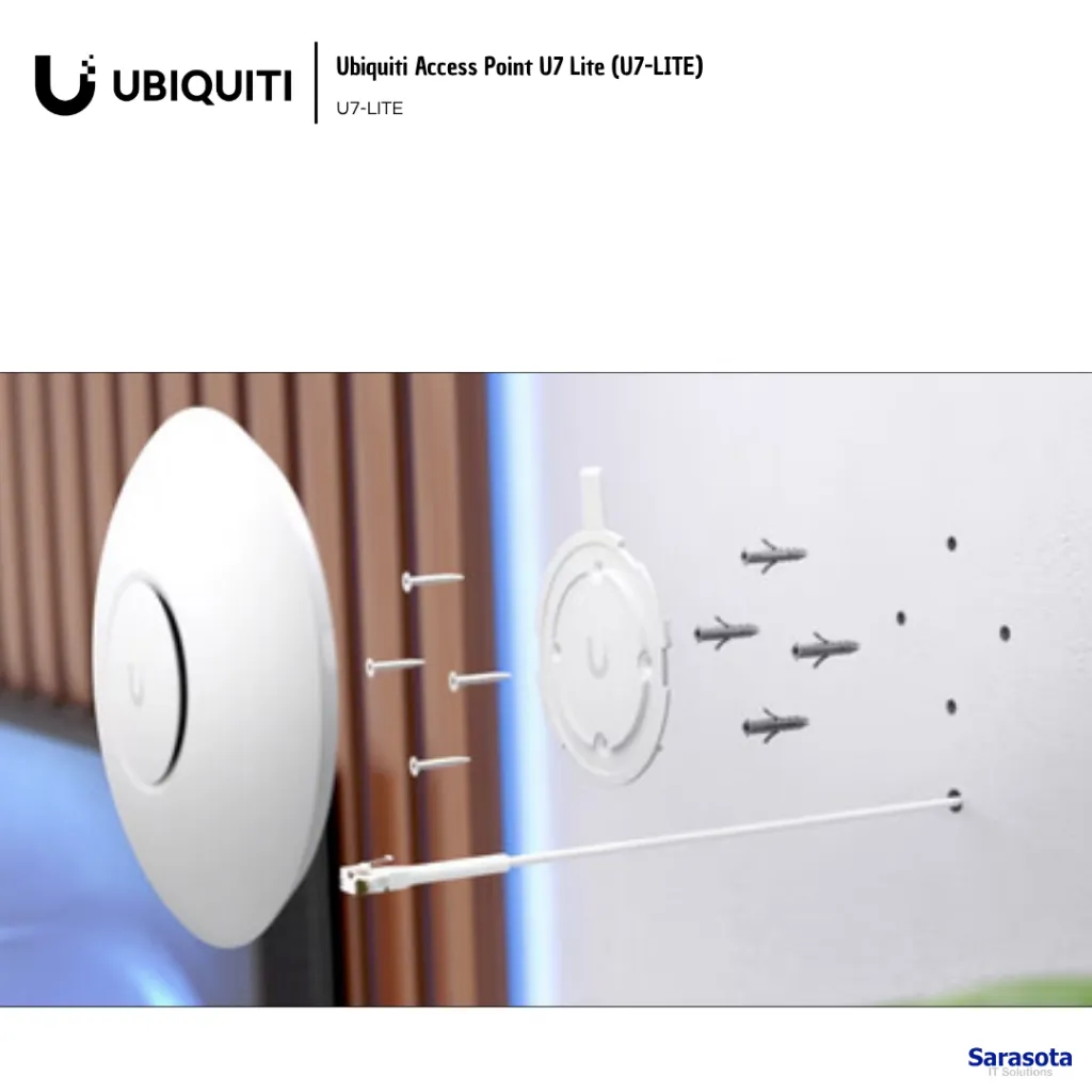 UBI007 Ubiquiti UniFi U7 Lite Dual-Band Wireless Access Point U7-LITE 810084698778 (6).webp