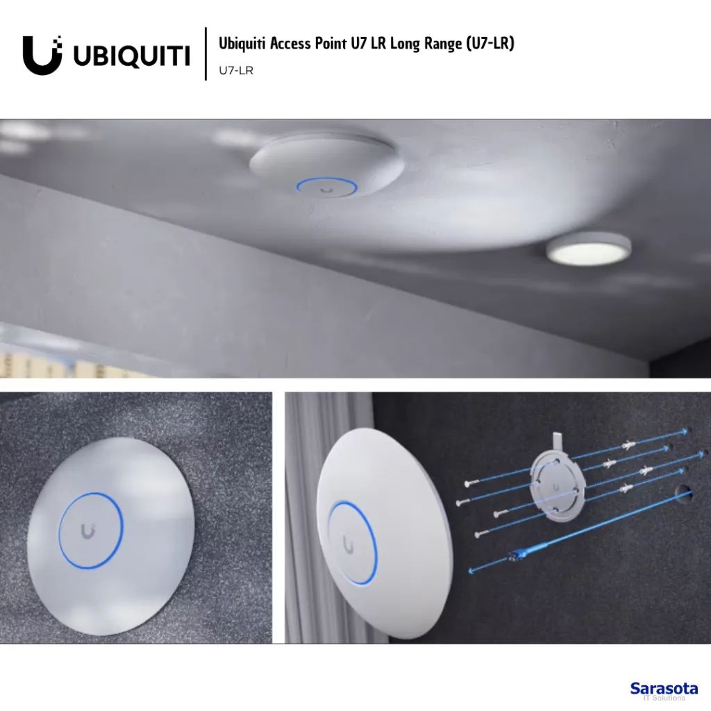 UBI008 Ubiquiti Access Point U7 LR Long Range (U7-LR) U7-LR 810177162032 (5).webp