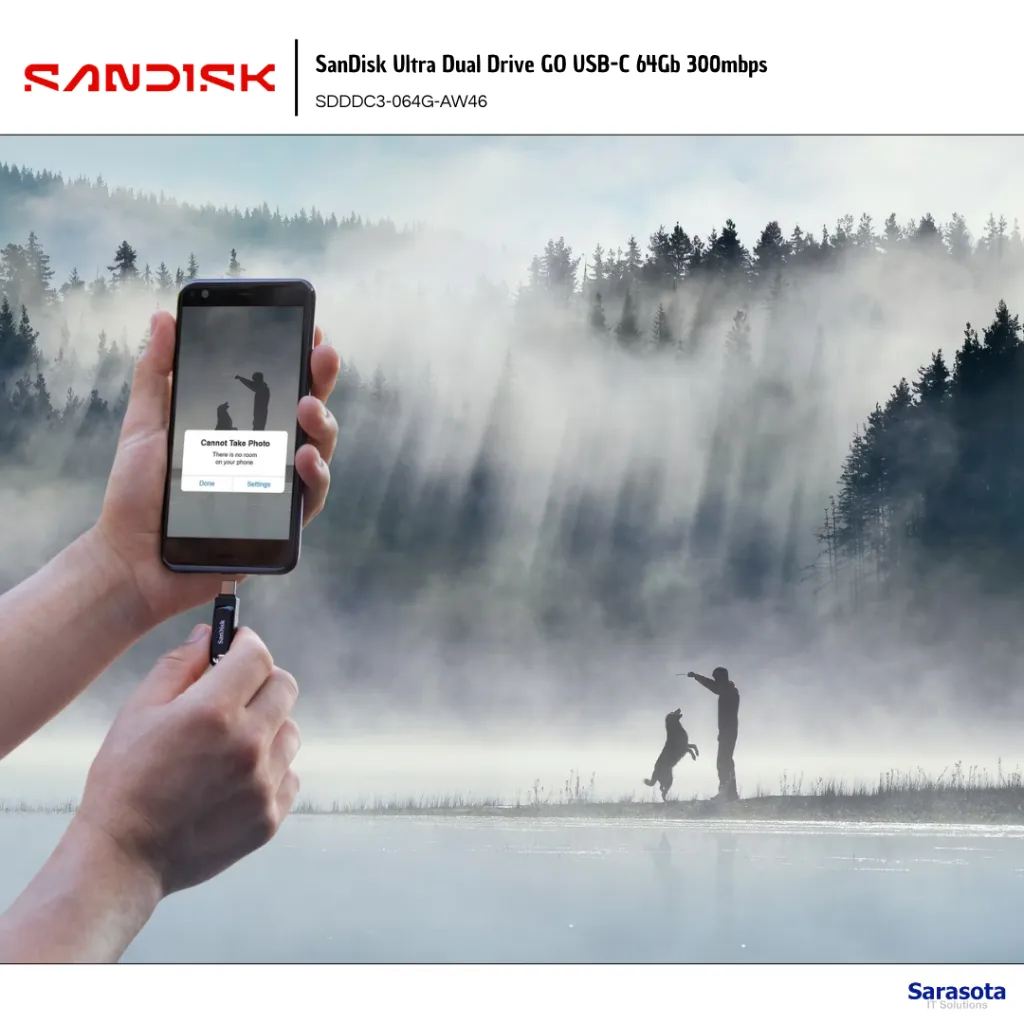 SAN013 SanDisk Ultra Dual Drive GO USB-C 64Gb 300mbps SDDDC3-064G-AW46 SDDDC3-064G-G46 619659177171 (3).webp