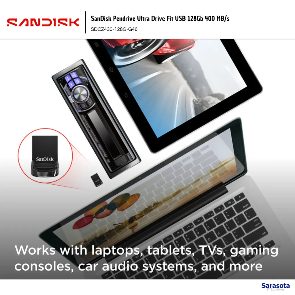 SAN032 SanDisk Pendrive Ultra Drive Fit USB 128Gb (400 MB_s) SDCZ430-128G-G46 619659163761 (4).webp