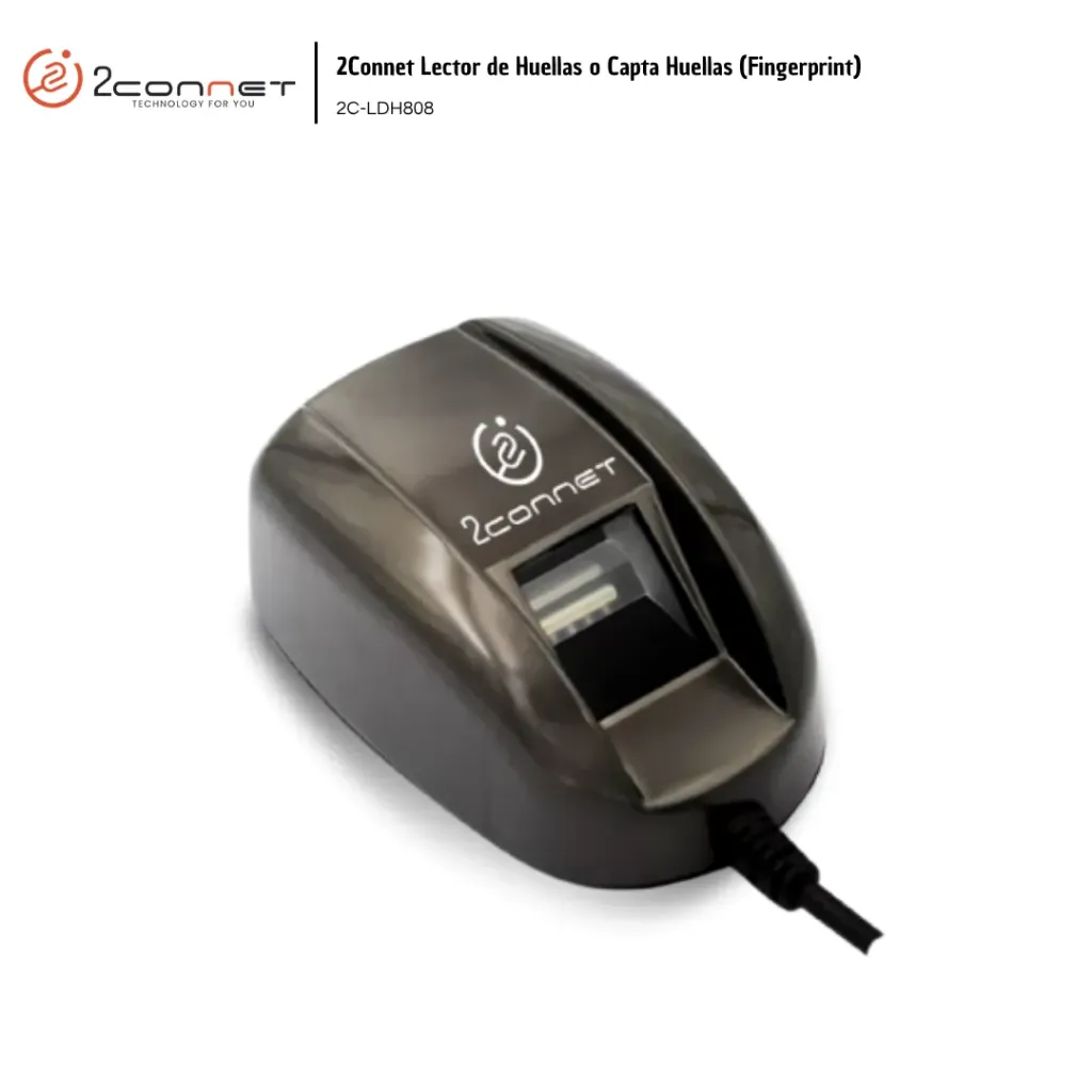 [2CO014] 2Connet Lector USB de Huellas (2C-LDH808)