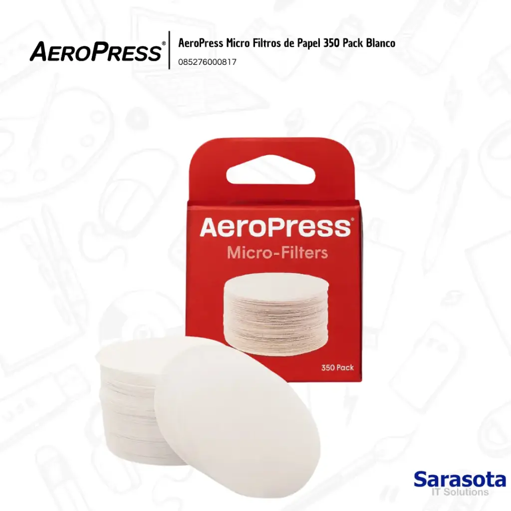 [AER003] AeroPress Filtros Empaque de 350 Unidades