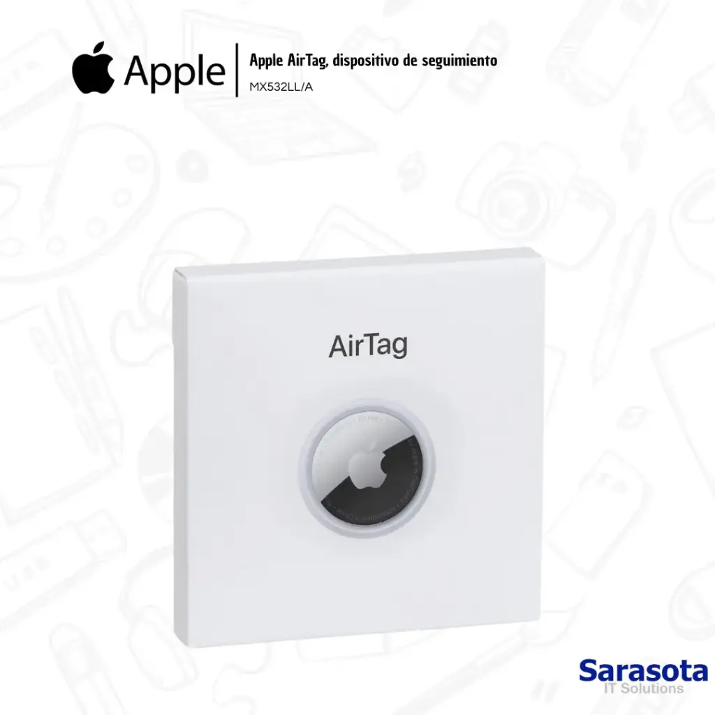 [APP004] Apple AirTag (Del empaque de 4 unidades) MX532LL/A