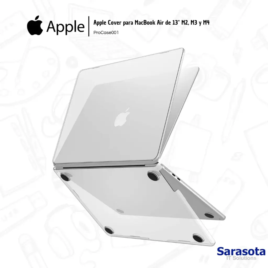 Apple ProCase Case para MacBook Air M2 M3 y M4