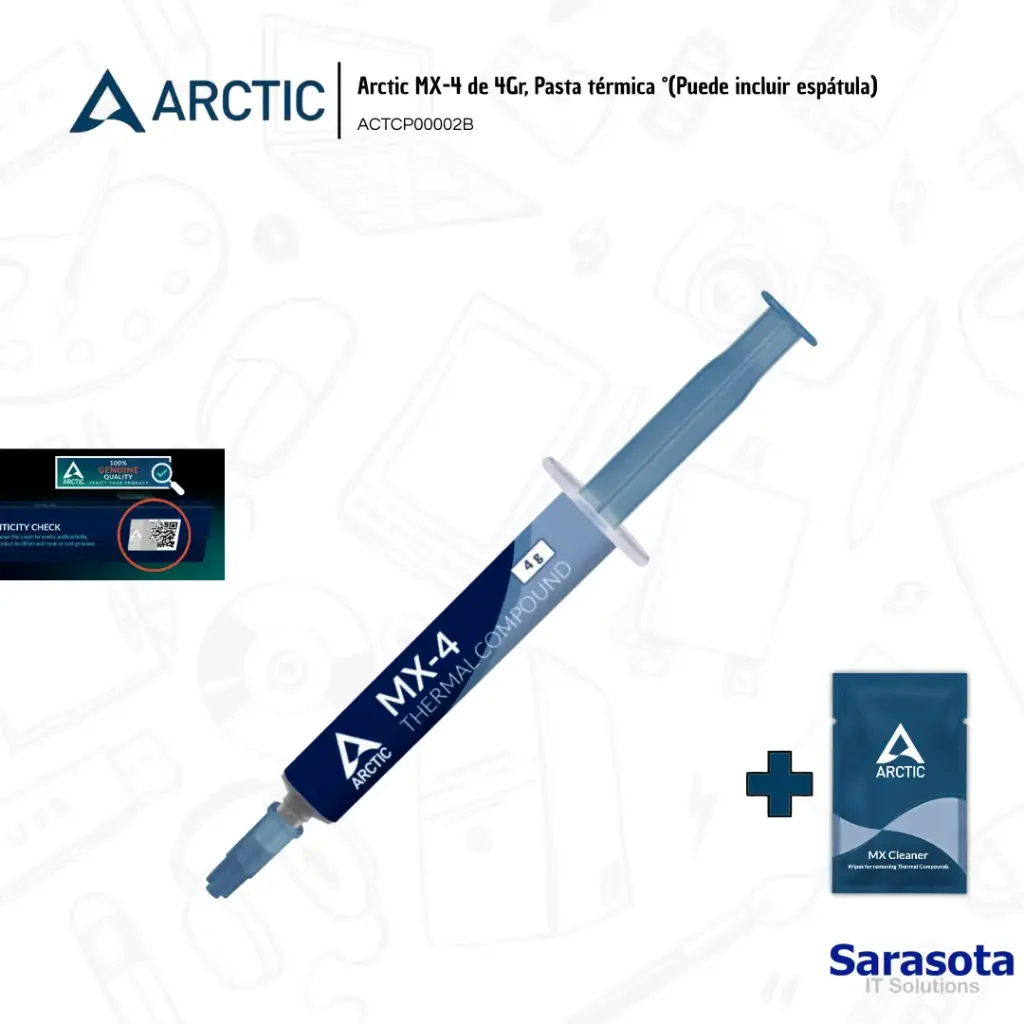[ARC005] Arctic Pasta Térmica MX-4 4gr