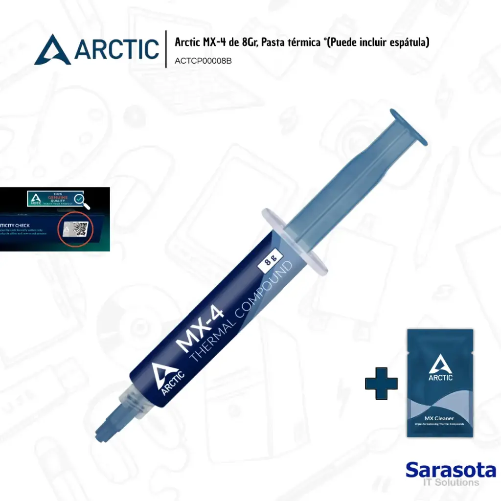 [ARC006] Arctic Pasta Térmica MX-4 8gr