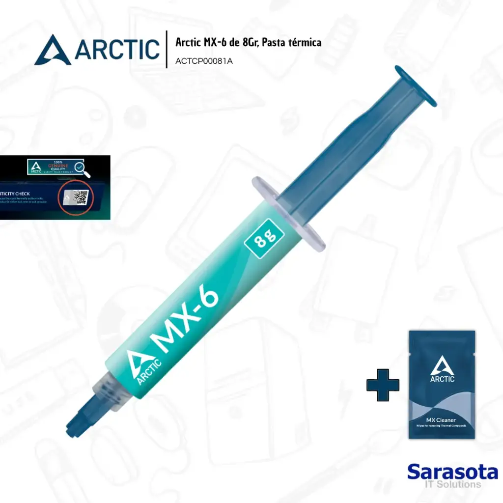 Arctic Pasta Térmica MX-6 8gr