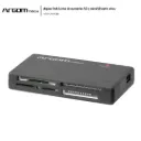 Argom Tech Lector de memorias SD y microSD ARG-CR-0088