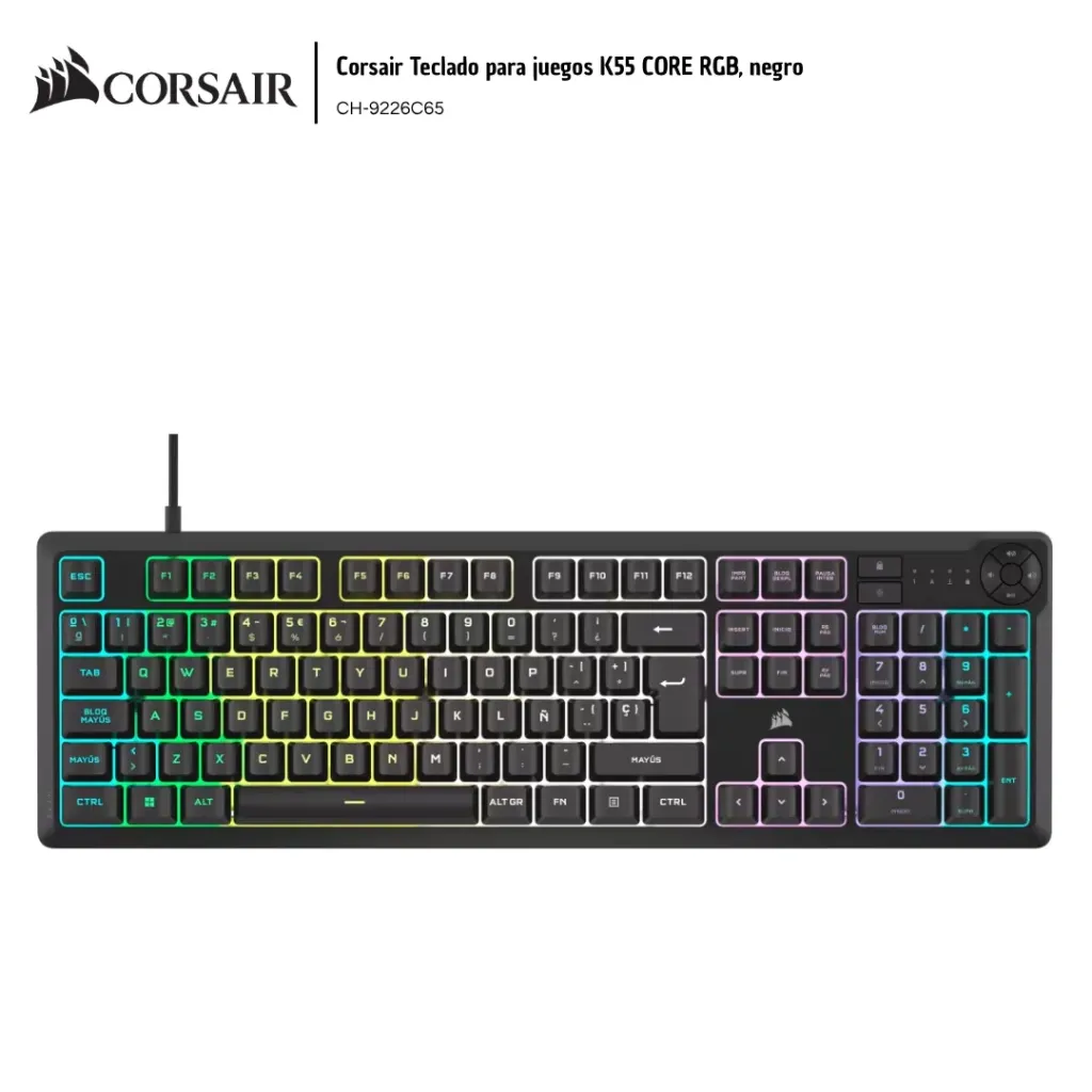[COR006] Corsair Teclado K55 RGB ICUE