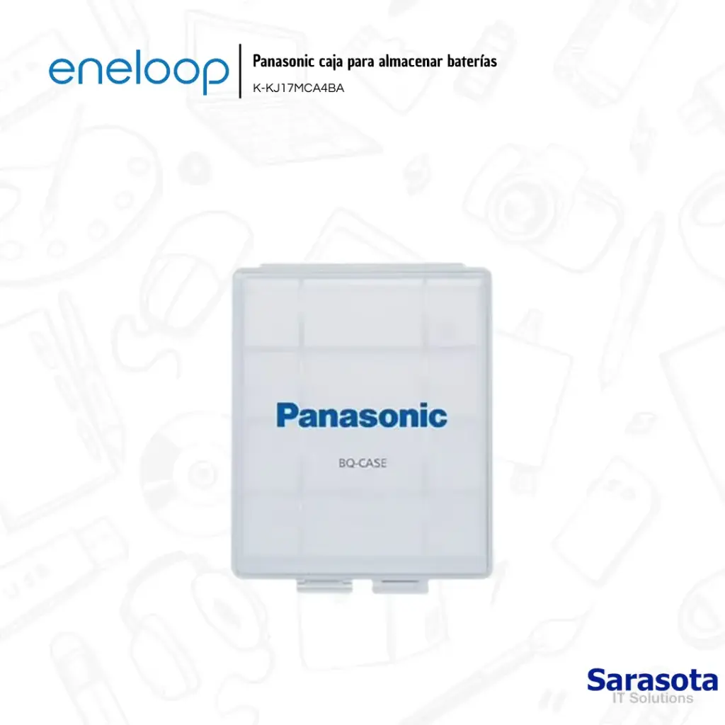 [ENE004] Eneloop Panasonic Caja para Baterías