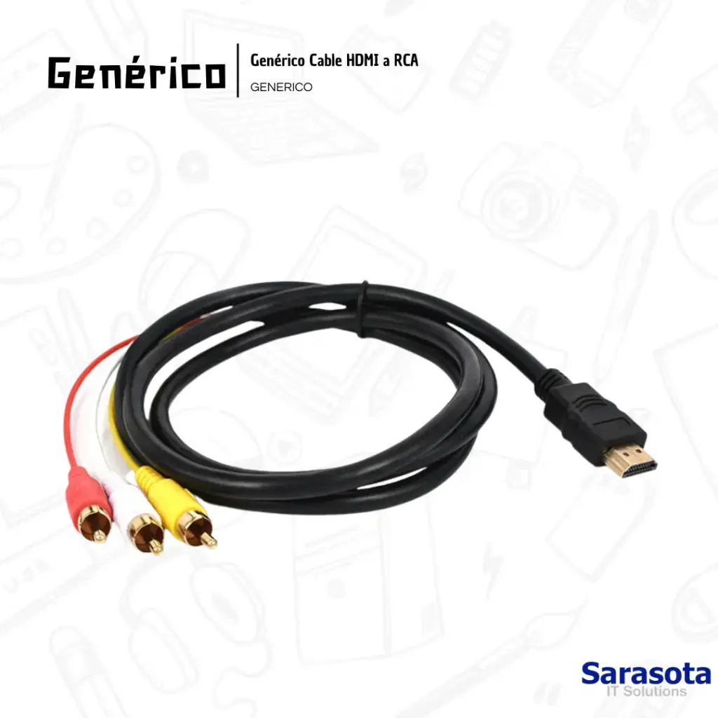Genérico Cable HDMI a RCA