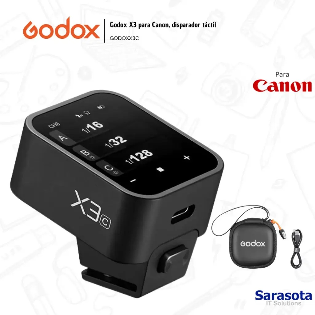 Godox Disparador X3 C Canon