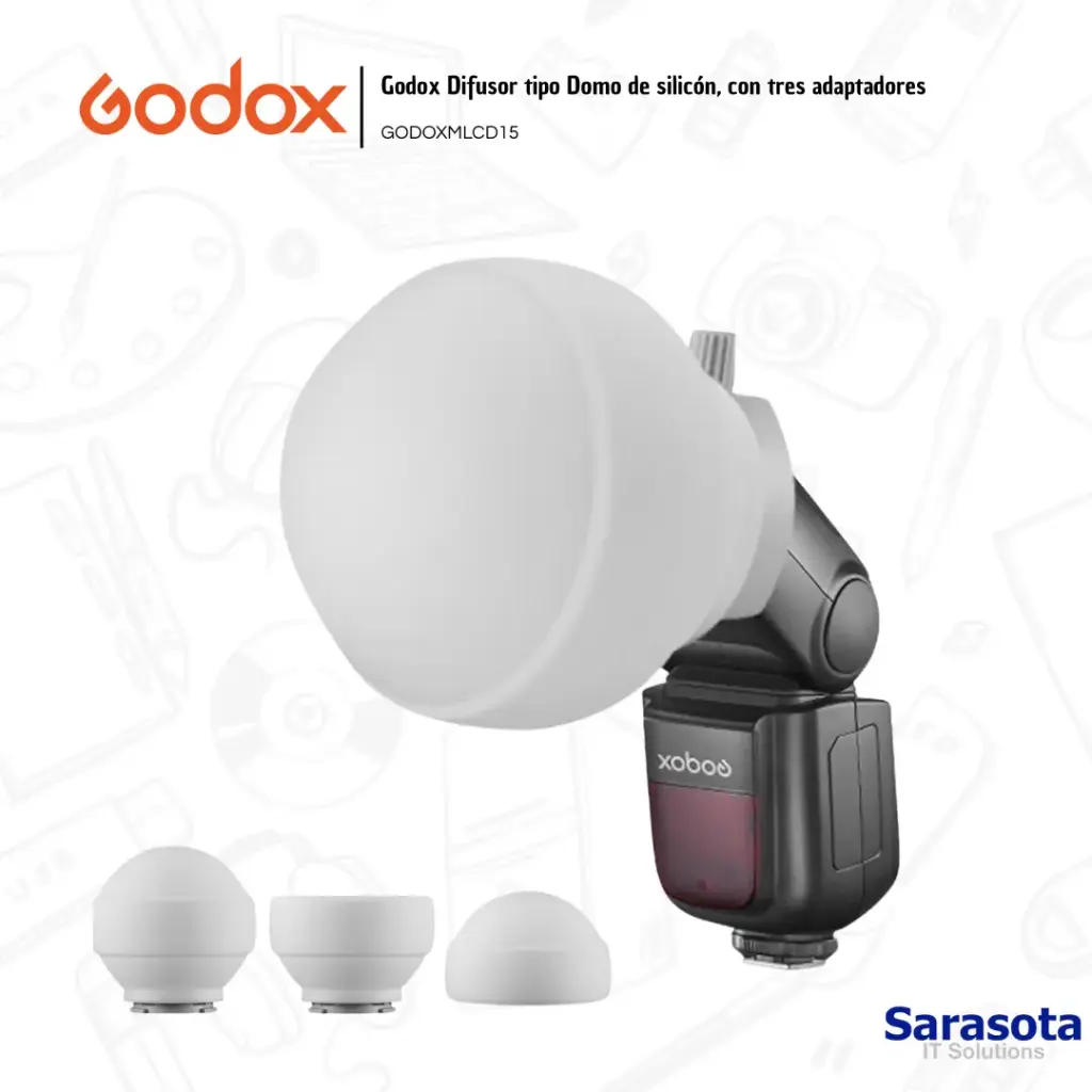 Godox Kit ML-CD15 Cúpula de difusión