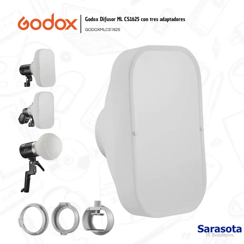 Godox Kit ML-CS1625 Caja de Tienda de Campaña 