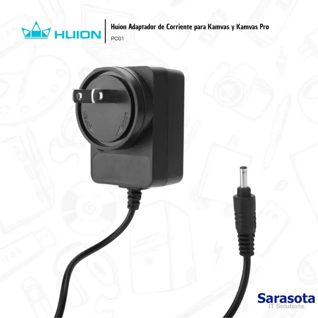 [HUI001] Huion Adaptador de Corriente para Kamvas PC01