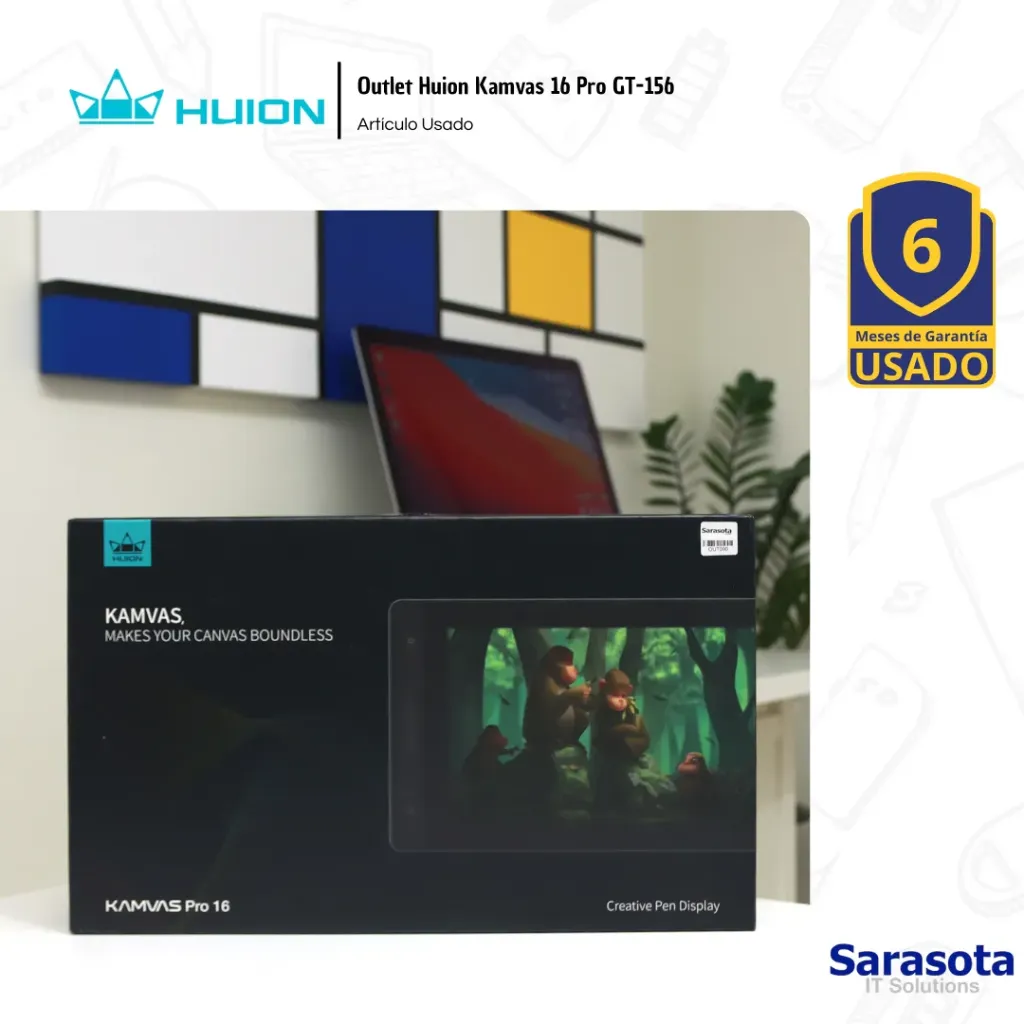 [OUT090] Outlet Huion Kamvas 16 Pro GT-156 