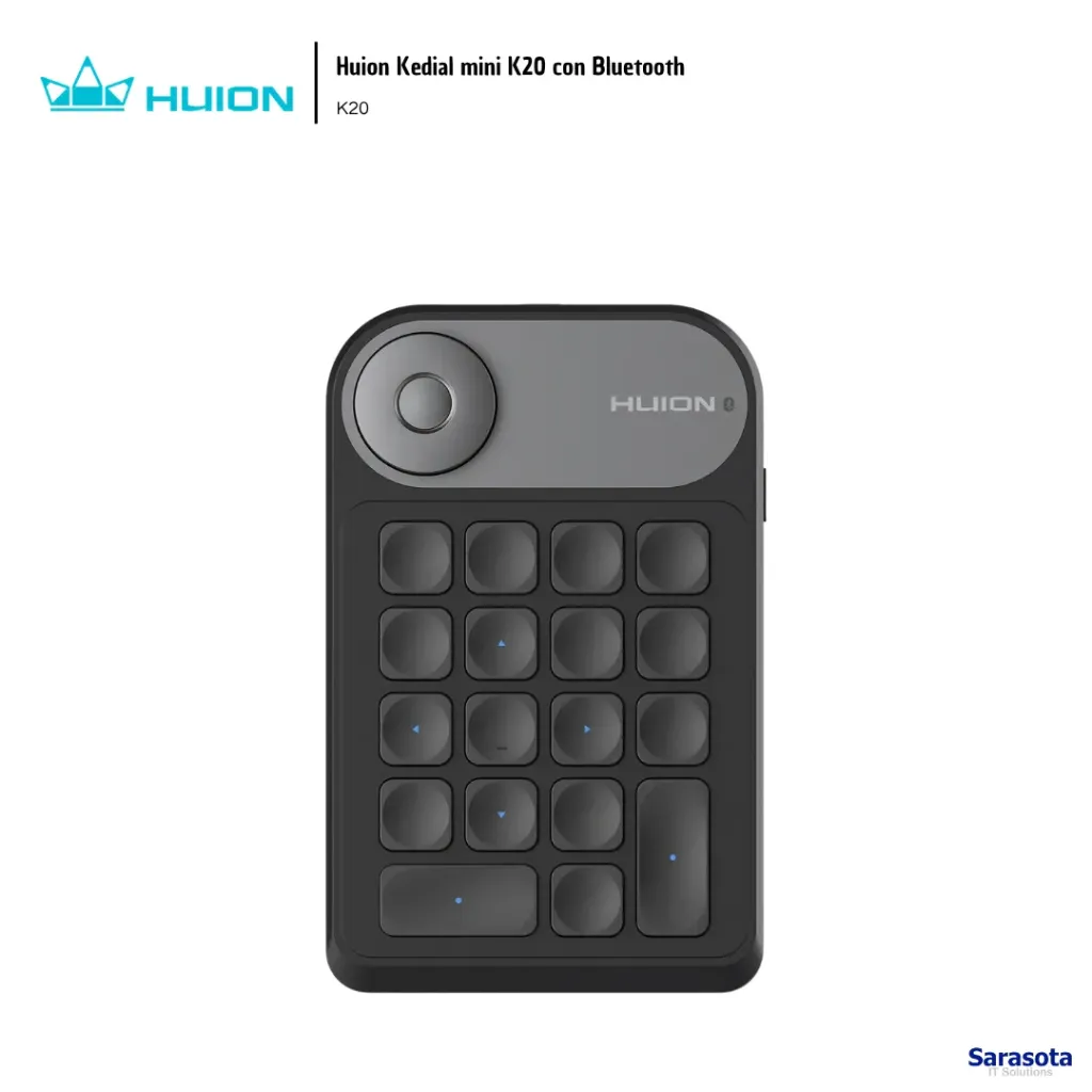 Huion Keydial Mini teclado Bluetooth K20