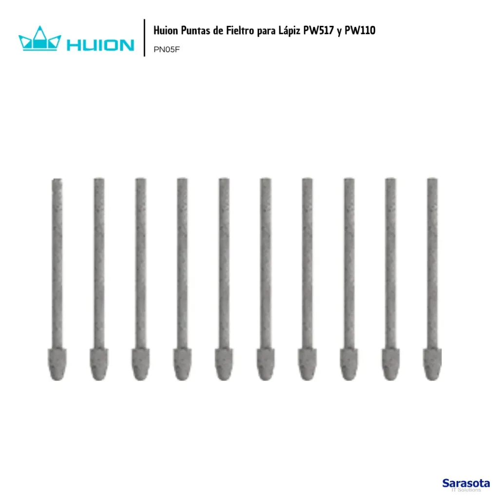 Huion Puntas de Fieltro para Lápiz PW517 (PN05F)