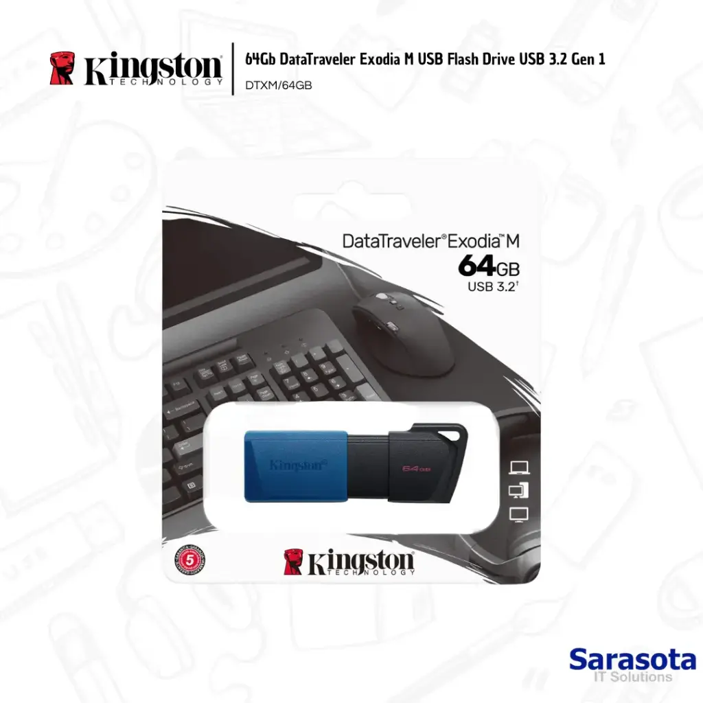 [KIN004] Kingston Pendrive 64Gb DataTraveler Exodia M