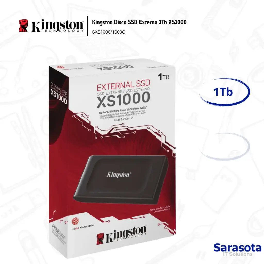 Kingston SSD Externo 1Tb XS1000