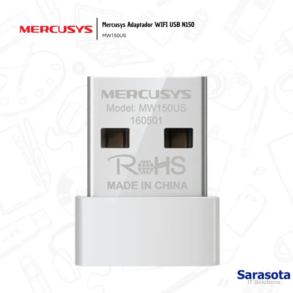 Mercusys Adaptador Wifi USB MW150US