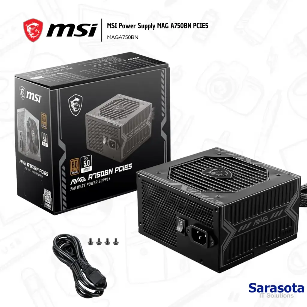 Msi Power Supply Mag A750BN 750W