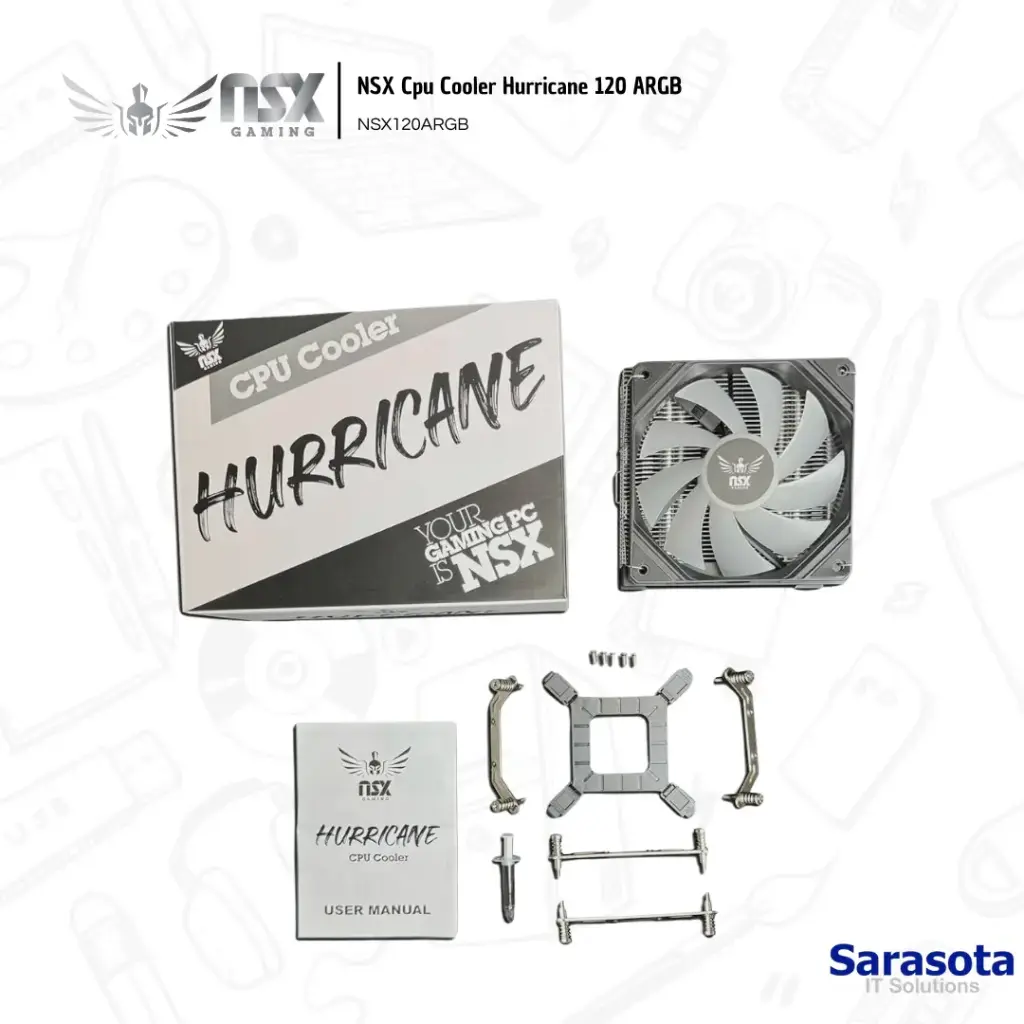 NSX CPU Cooler Hurricane 120 ARGB