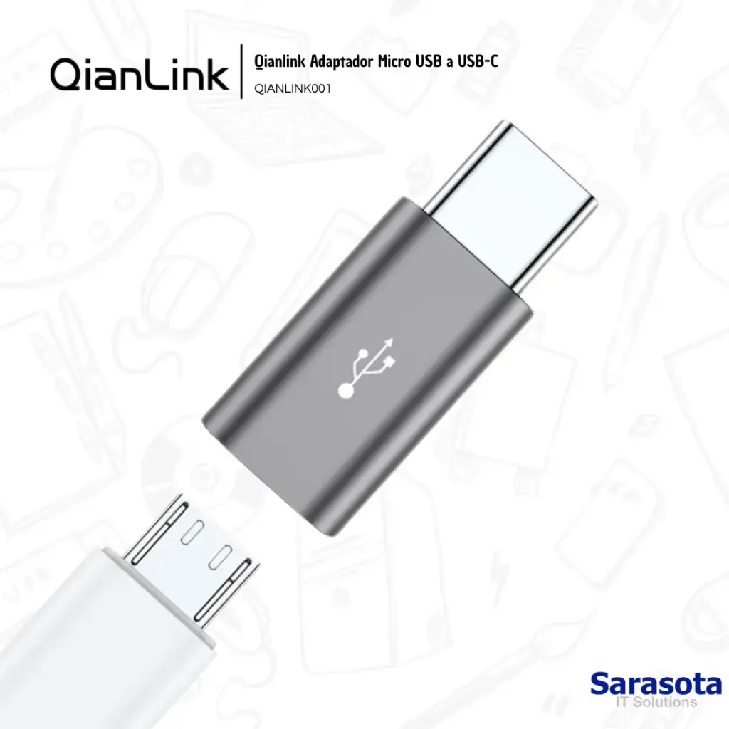 Qianlink Adaptador Micro USB a USB-C