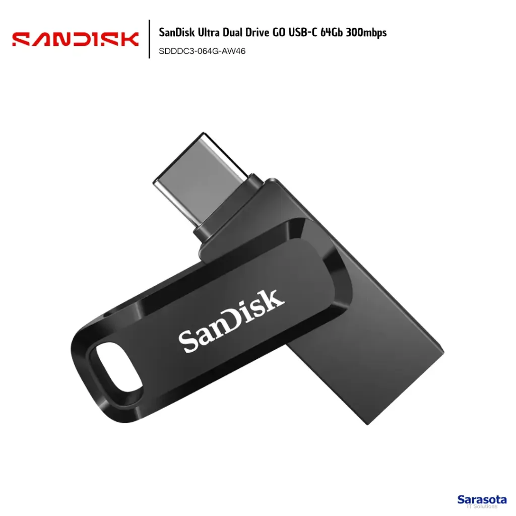 SanDisk Pendrive Ultra Drive Dual Go USB 64Gb