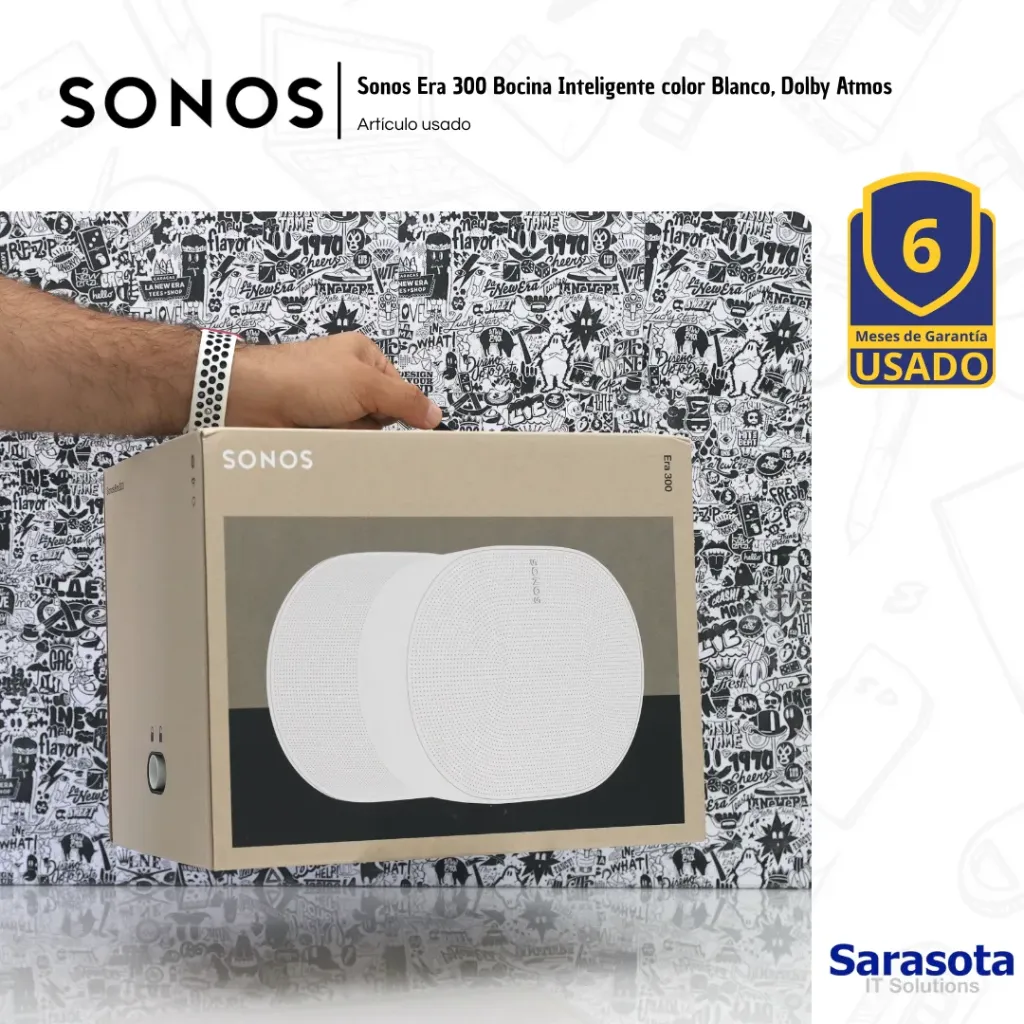 [OUT133] Outlet Sonos Bocina Era 300 Blanco