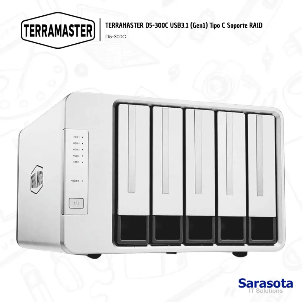 Terramaster Raid Store D5-300C