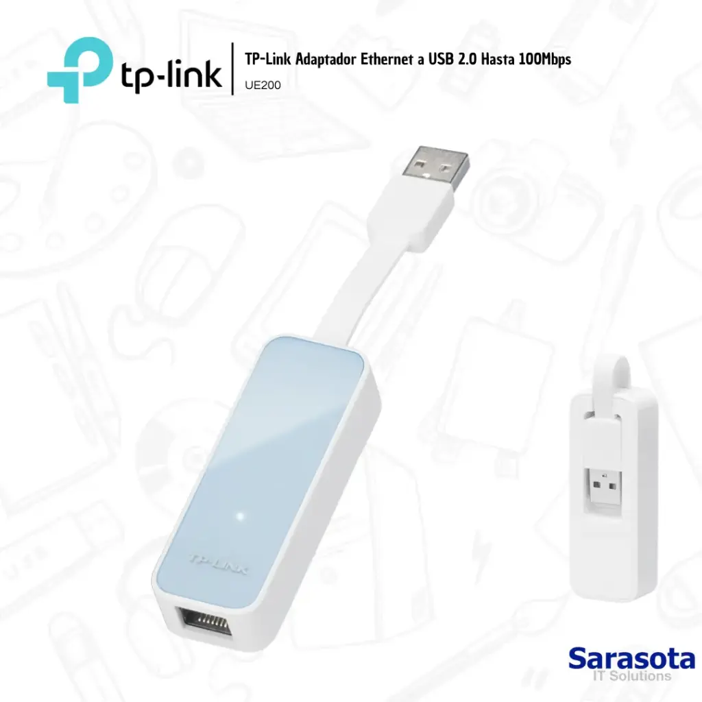 TP-Link Adaptador Ethernet a USB 2.0 UE200 