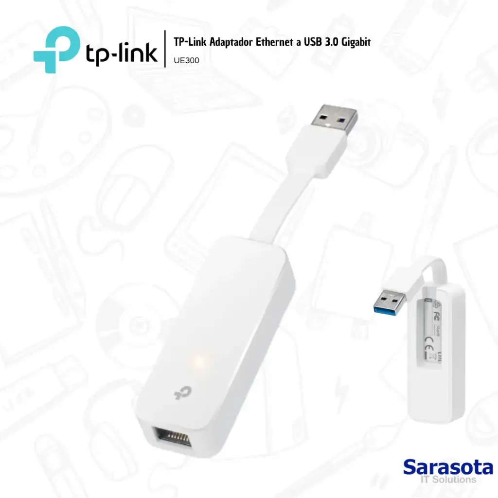 TP-Link Adaptador Ethernet Gigabit a USB 3.0 UE300