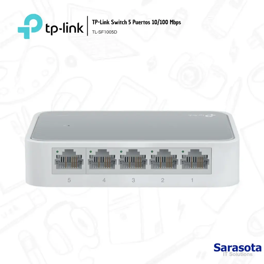 TP-Link Switch 5 Puertos SF1005D 