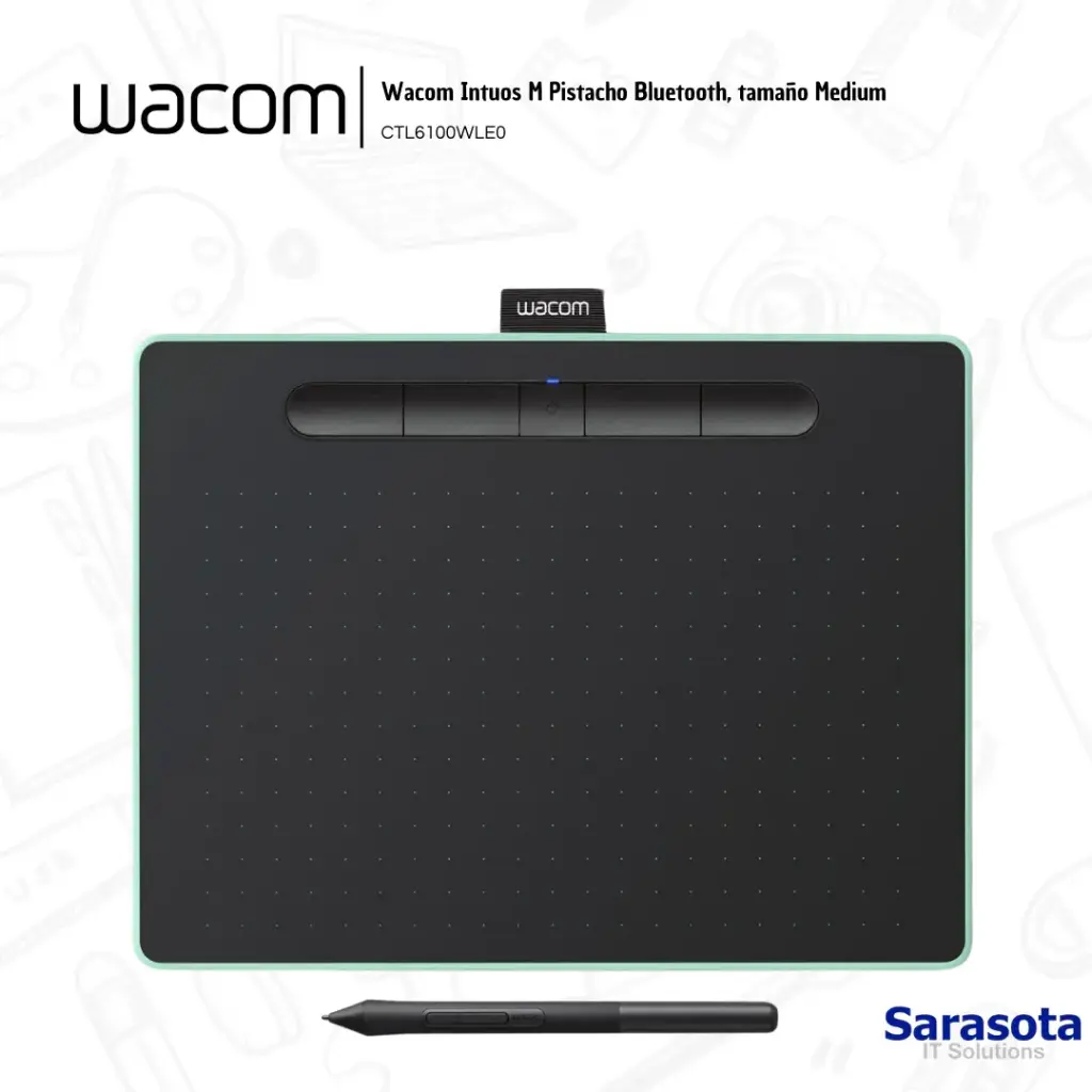 Wacom Intuos M Pistacho CTL6100WLE0