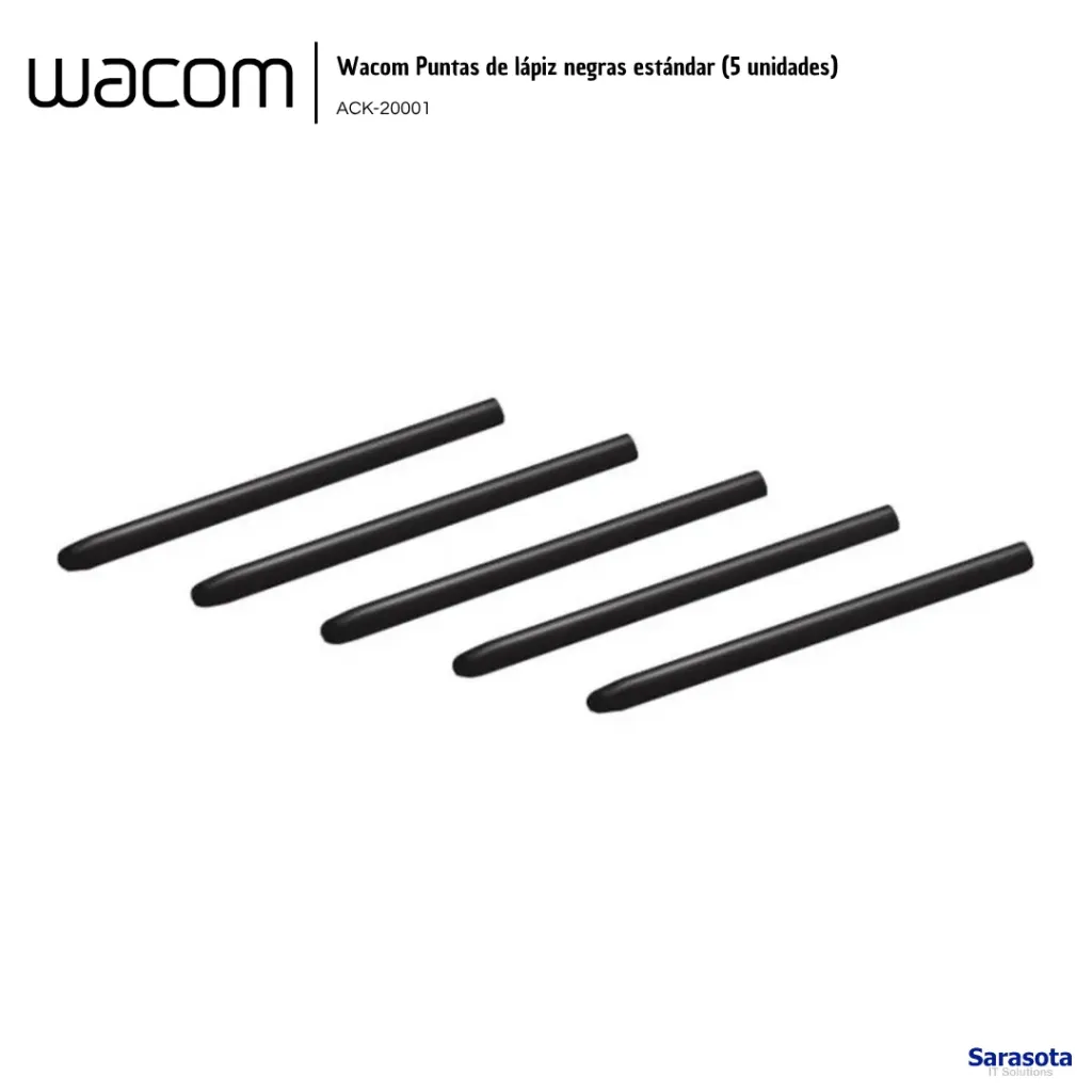 Wacom Puntas ACK20001 Paquete De 5 Unidades Nips