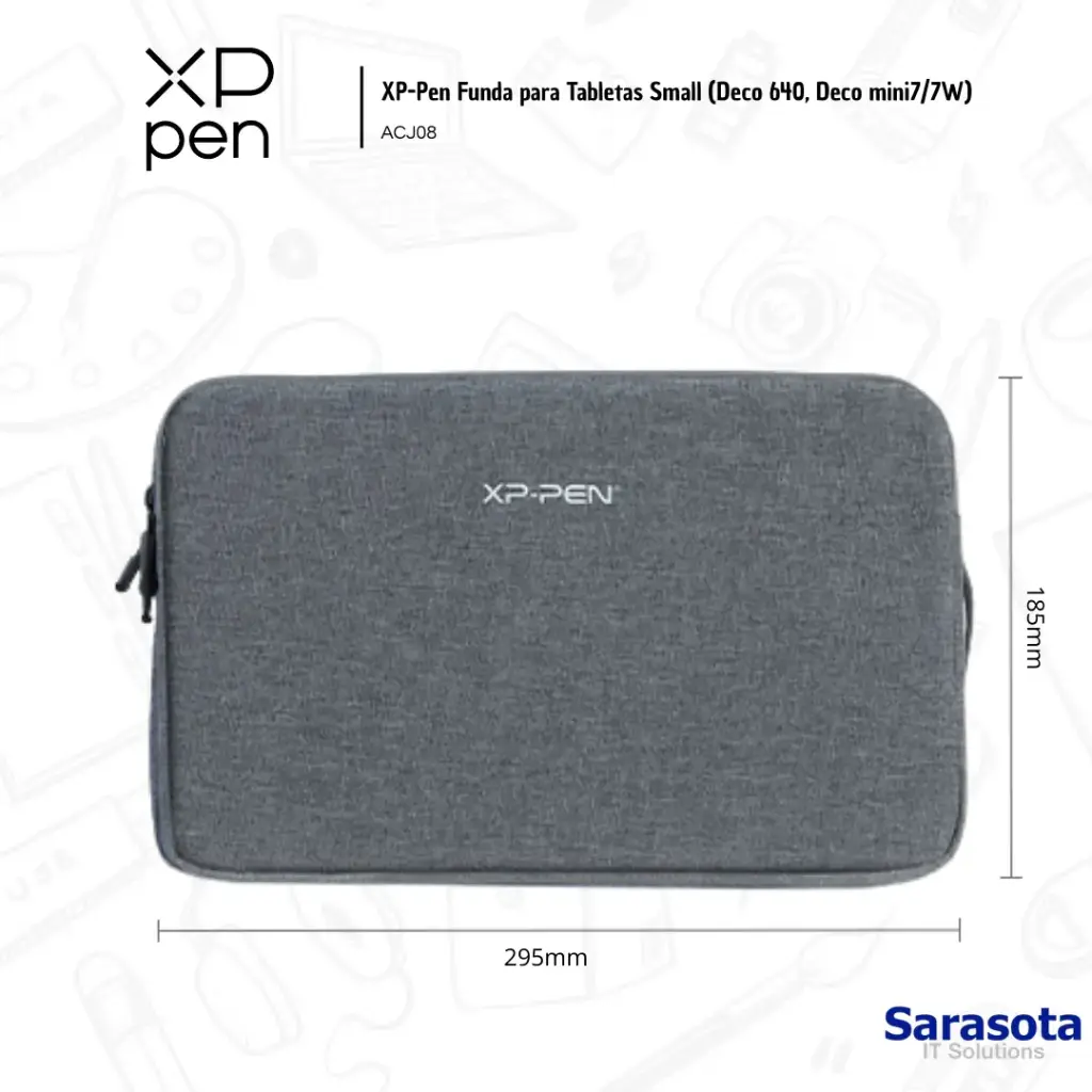 XP-Pen Funda para Tabletas Small (Deco 640, Deco mini7/7W) ACJ08