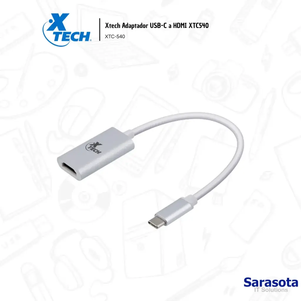 Xtech Adaptador USB-C a HDMI (XTC-540)