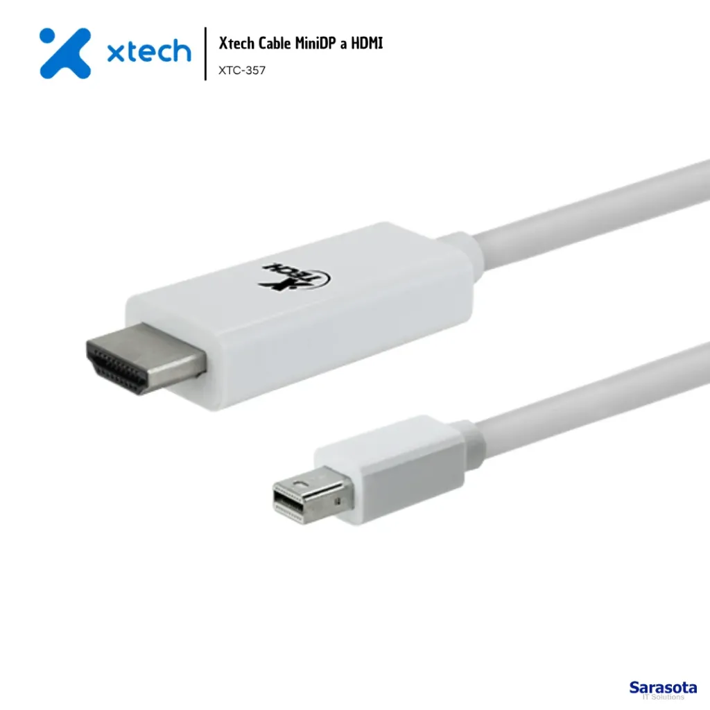 [XTE003] Xtech Cable MiniDP a HDMI (XTC-357)