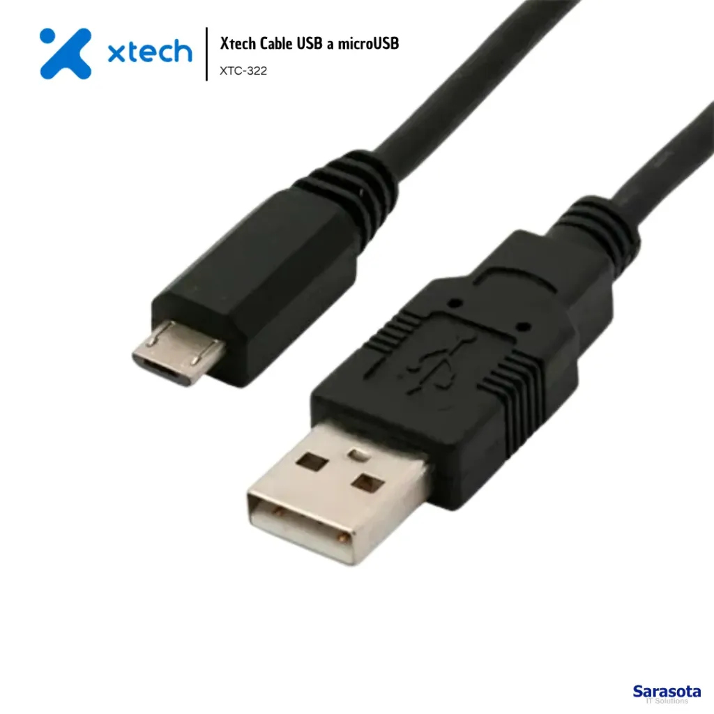 [XTE004] Xtech Cable USB a microUSB (XTC-322)