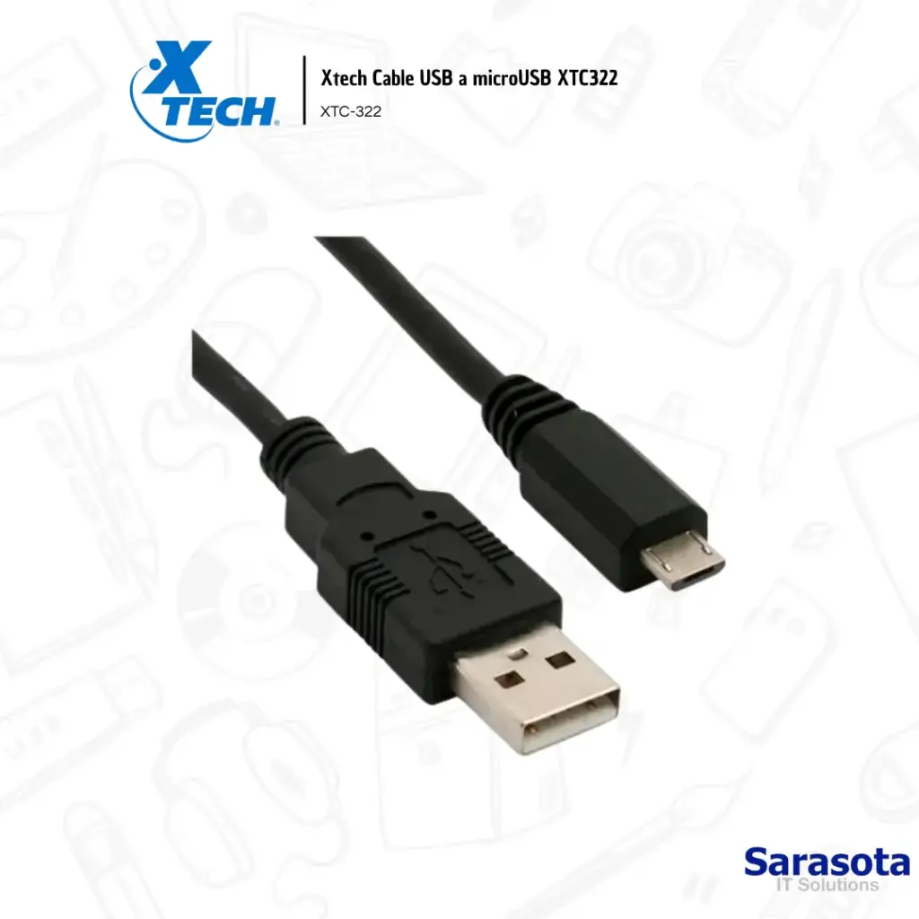 [XTE004] Xtech Cable USB a microUSB (XTC-322)