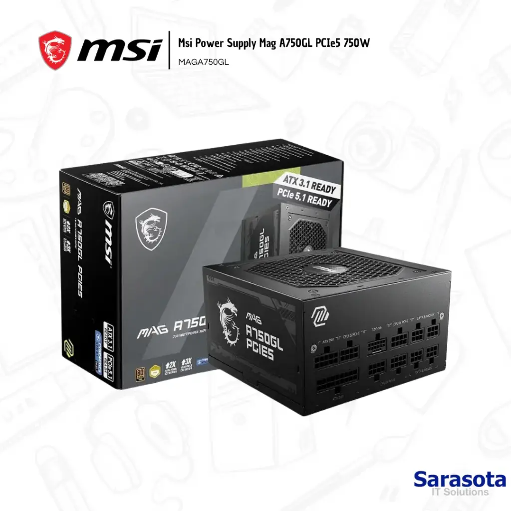 Msi Power Supply Mag A750GL PCIe5 750W