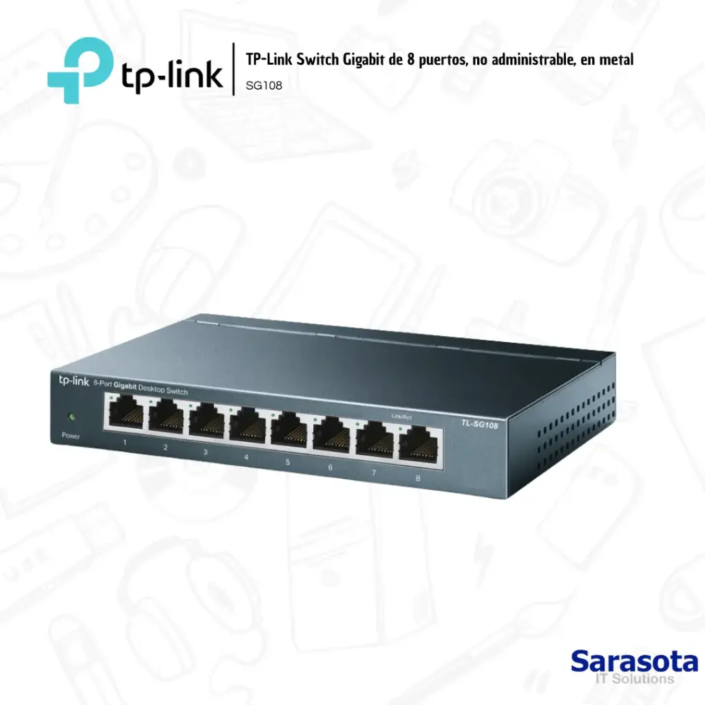 TP-Link Switch 8 Puertos SG108