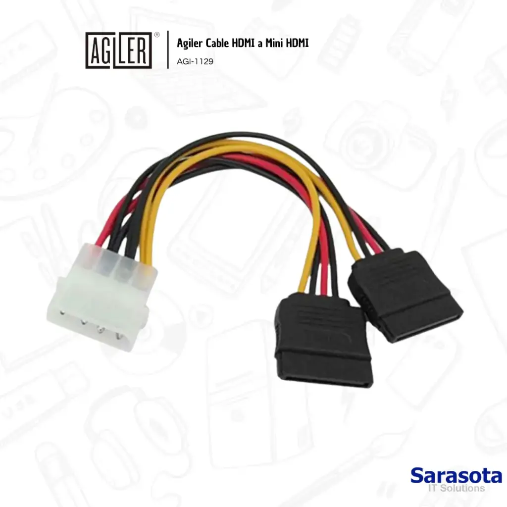 Agiler Adaptador de Power SATA